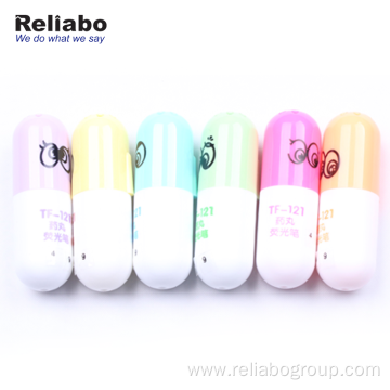 Wholesale Multi-color Mini Novelty Highlighter Pen